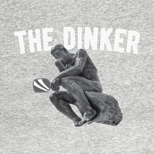 Funny Pickleball Player Gift Art Parody "The Dinker" T-Shirt